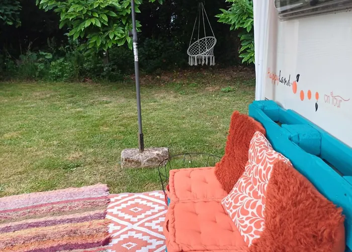 Campismo de Luxo Pays De Joie - Caravan La Boheme Saint-Macoux